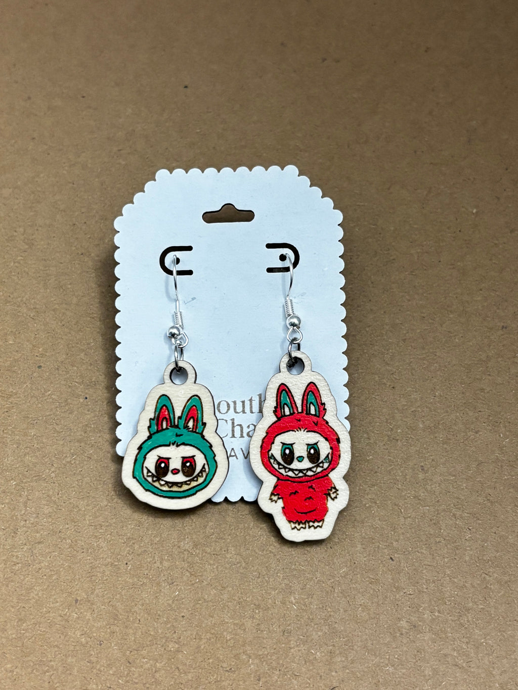 Ugly Monster Dangle Earrings