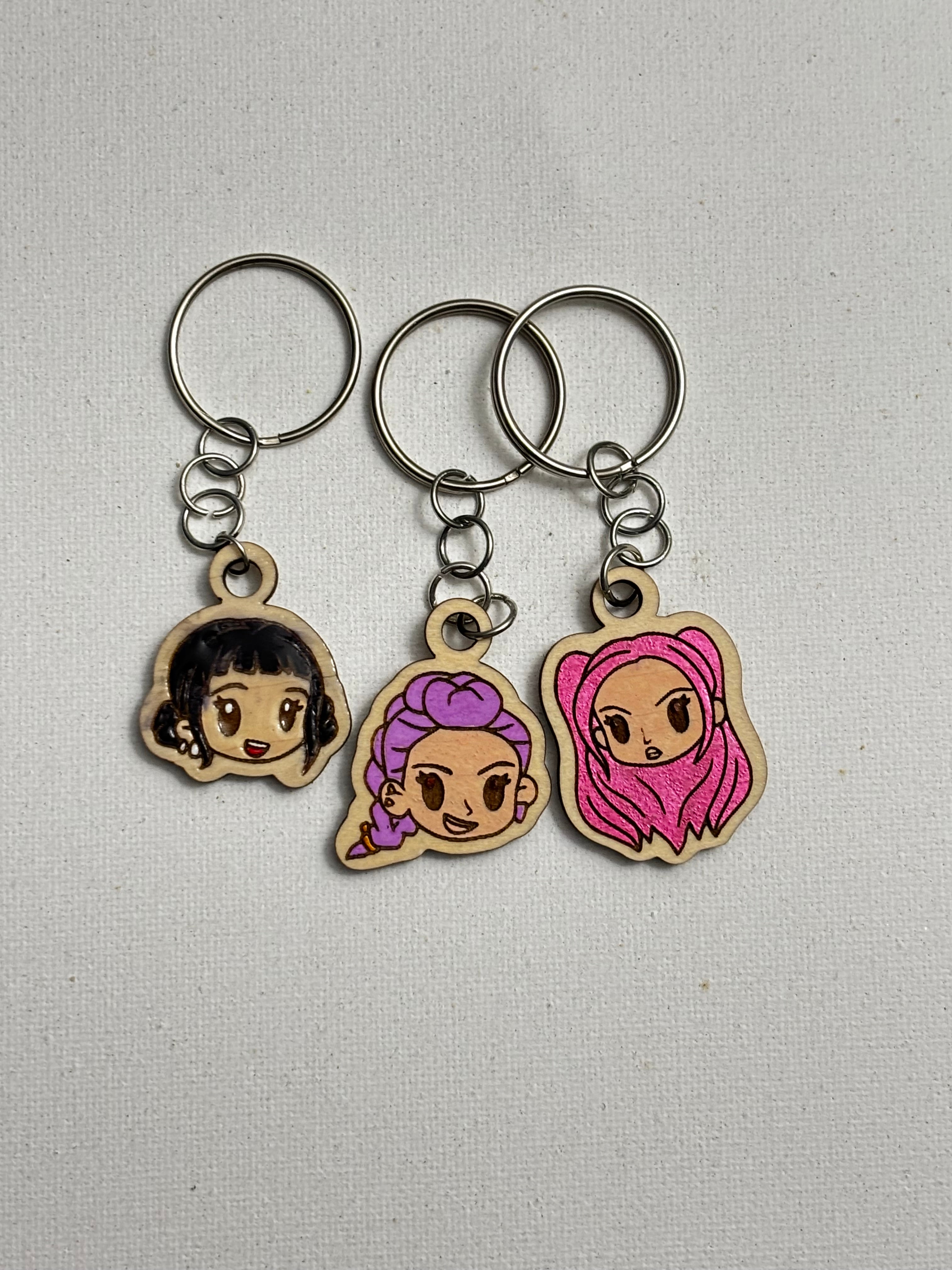 K-Pop Girl group Keychain