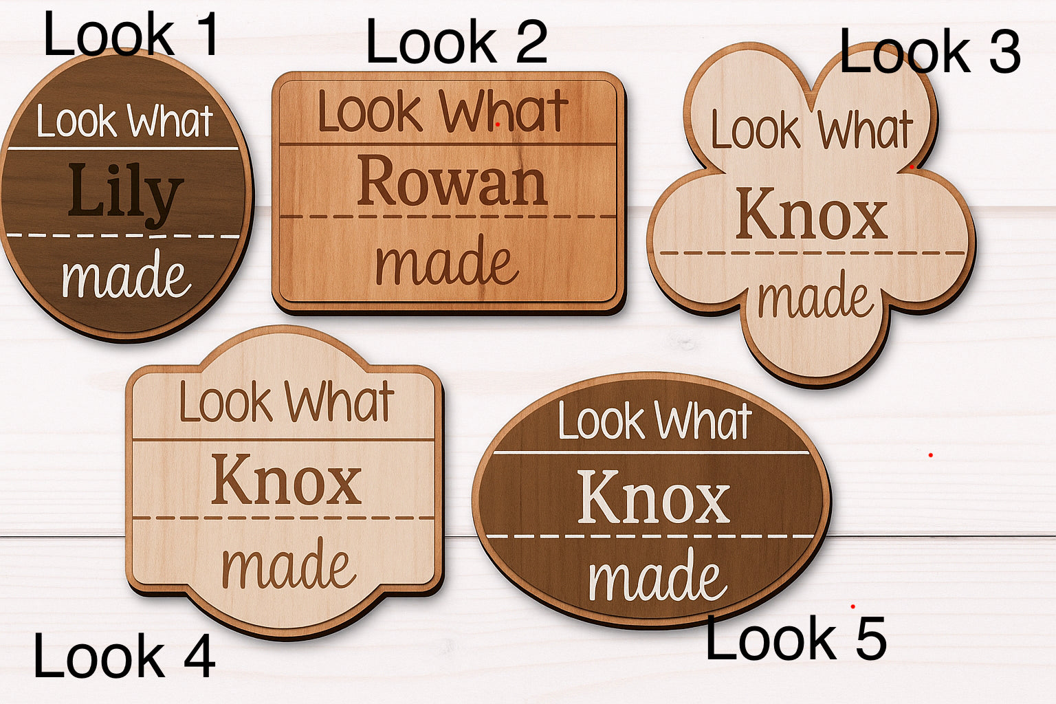Artwork refrigerator magnets