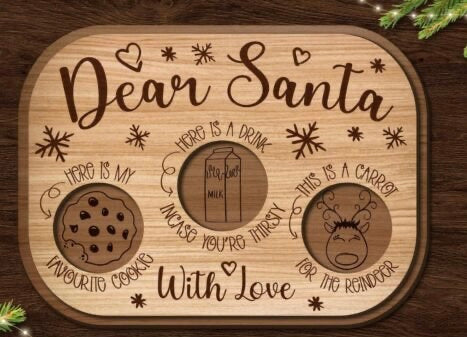 Santa tray